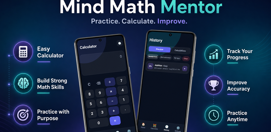 Mind Math Mentor hero presentation